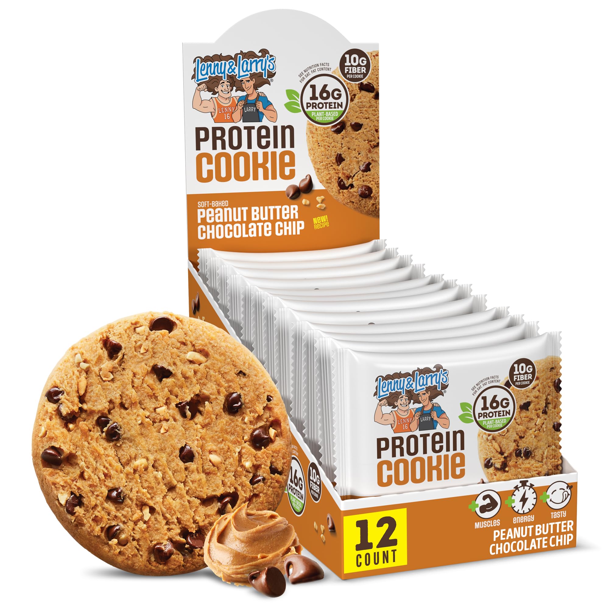 Amazon.com: Lenny & Larry's Protein Cookie, Peanut Butter